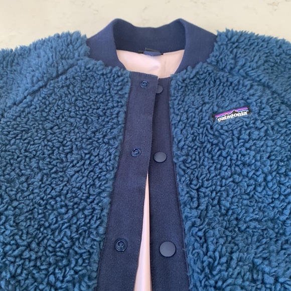 Patagonia Girls Retro X Bomber Jacket Size M - Picture 2 of 10